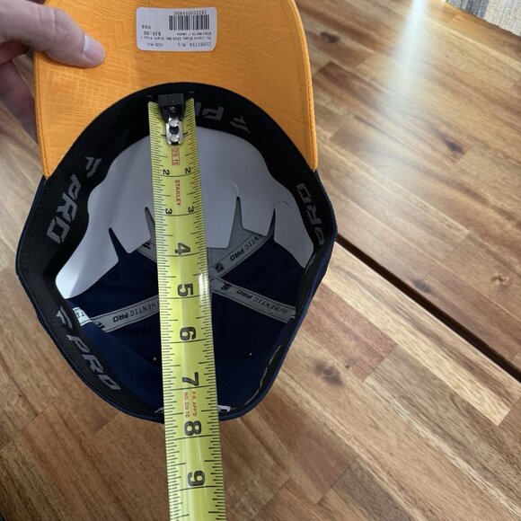 NHL St. Louis Blues Flex Fit Hat Fanatics Hometown Stretch Fit M/L Authentic Pro - Picture 15 of 16